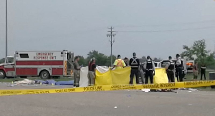 canada: quinze morts dans la collision d'un camion et d'un car