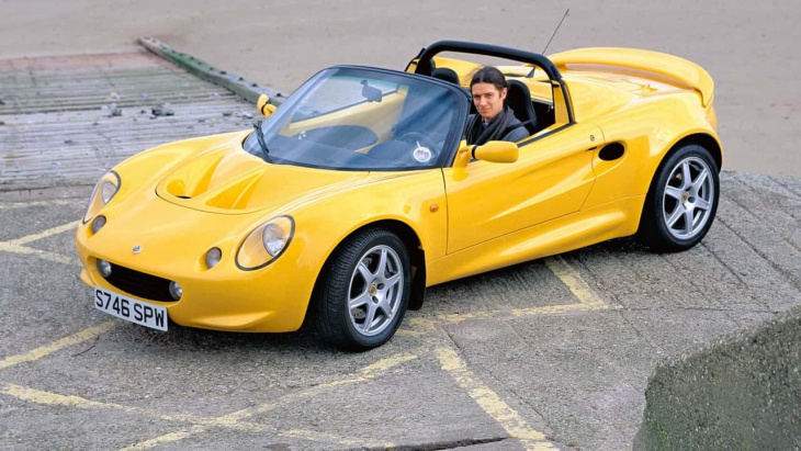 Lotus Elise, les origines la petite sportive britannique