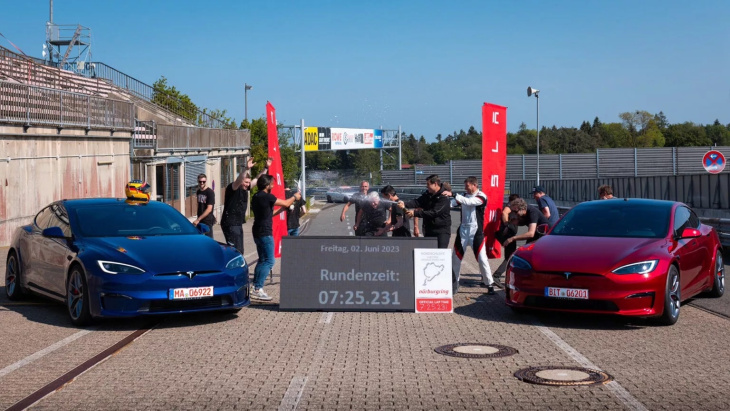 La Tesla Model S Plaid reprend le record de la Nordschleife, mais...