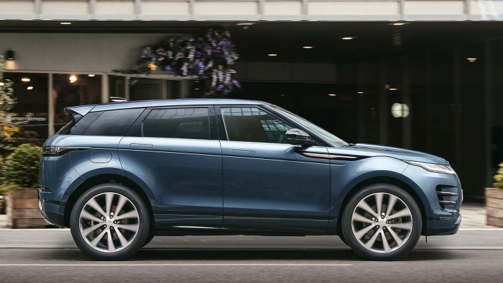 Le Range Rover Evoque s'offre un léger restylage pour 2024