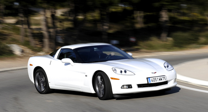 corvette c6 cabriolet, chevrolet, corvette, corvette c6 (2004 – 2013), la meilleure super-sportive de son temps, dès 25 000 €