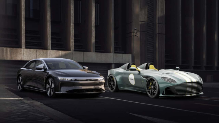 Les véhicules électriques sportifs d'Aston Martin utiliseront le moteur Lucid