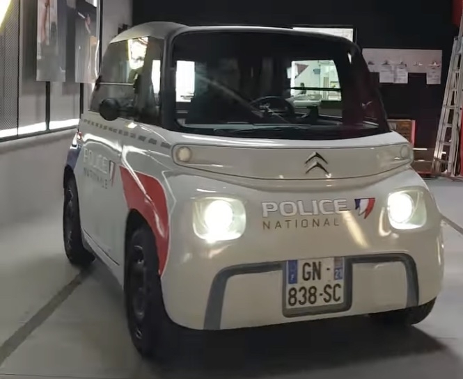 La Citroën Ami peut-elle servir la police nationale ?