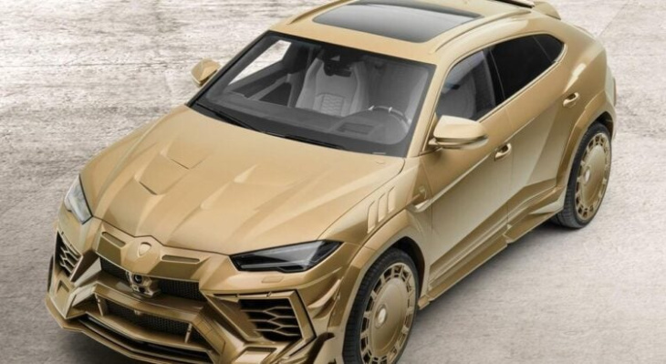 Lamborghini Urus : Mansory le couvre d’or