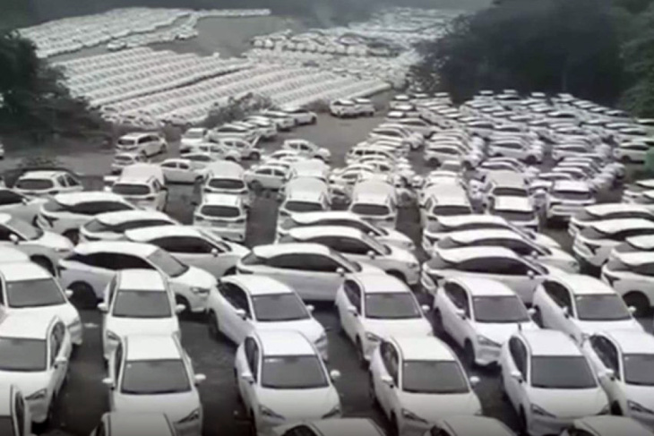 economie, chine, byd se débarrasse-t-elle de dizaines de milliers de voitures électriques pour empocher des subventions ?