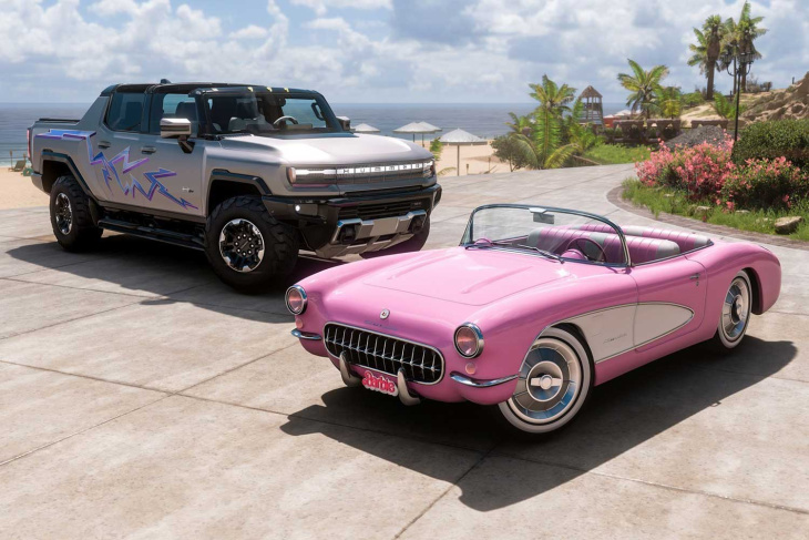 Une Corvette C1 électrique et un Hummer EV seront à l’avant plan dans le film Barbie