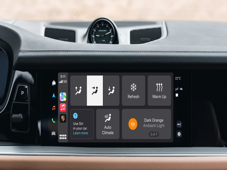 L’expérience à bord se dynamise : L’application « My Porsche App » de Porsche se marie avec Apple CarPlay