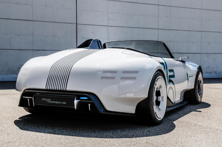 autonomie,  insolite,  recharge,  porsche, porsche vision 357 speedster (2023). la 356 revival passe en mode cabriolet