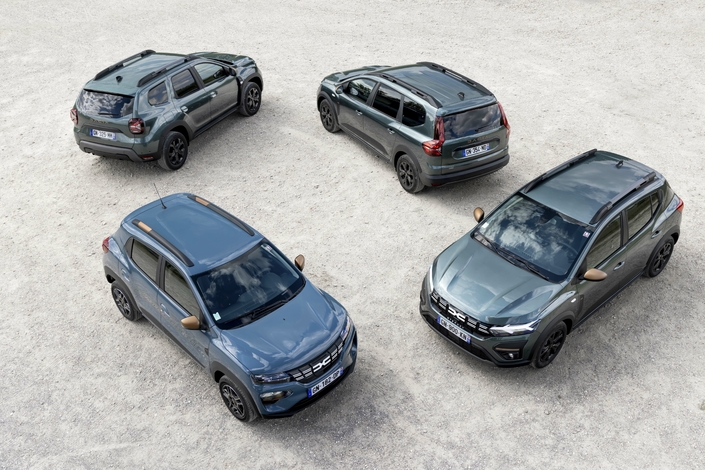 Tous les modèles de la gamme Dacia sont en progression.