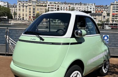 essai – microlino : le retour du pot de yaourt, avec un moteur électrique