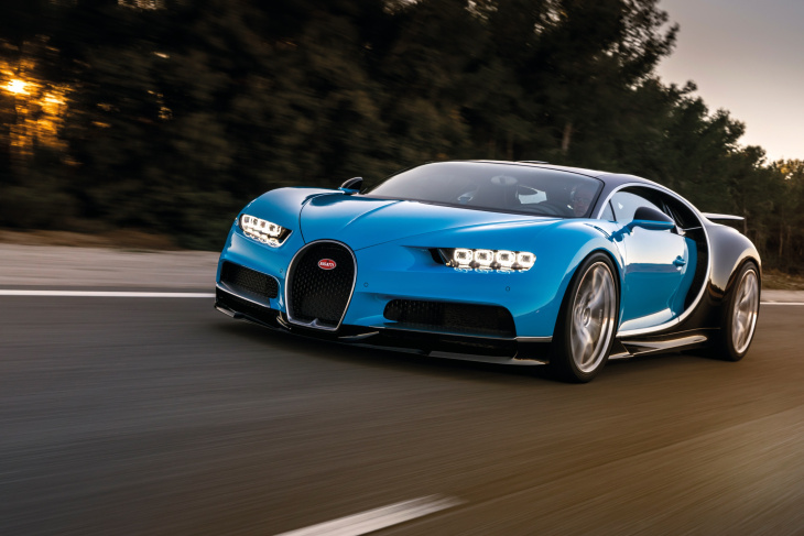 La remplaçante de la Bugatti Chiron aura huit cylindres en moins