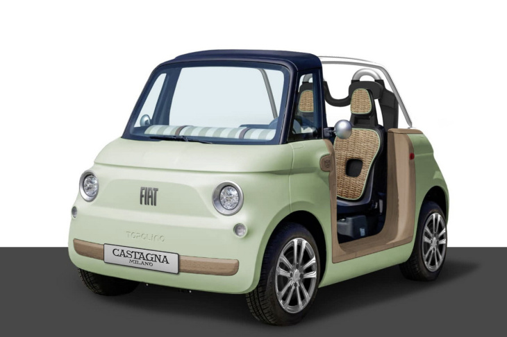 Fiat Topolino (2024). La bambina électrique transformée en voiture de plage