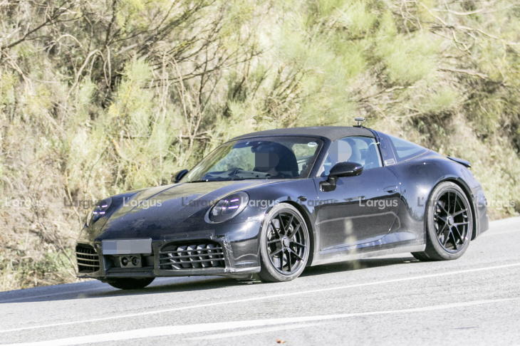 Porsche 911 Targa (2024). La découvrable restylée révèle quelques secrets