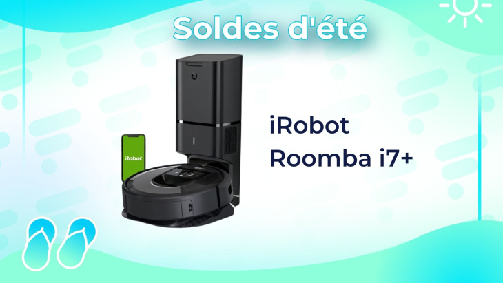 android, irobot roomba i7+ : la rolls-royce des aspirateurs robots est très bien soldée