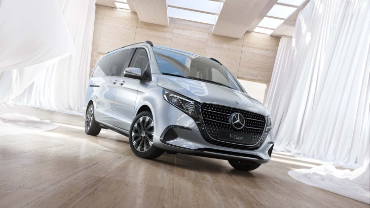 Mercedes offre une ultime mise à jour à ses utilitaires électrique et thermique
