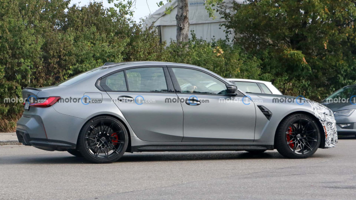 La nouvelle BMW M3 aperçue pour la première fois avec de nouveaux phares