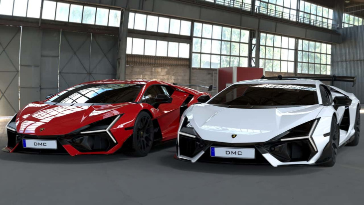 La Lamborghini Revuelto est déjà revue par DMC