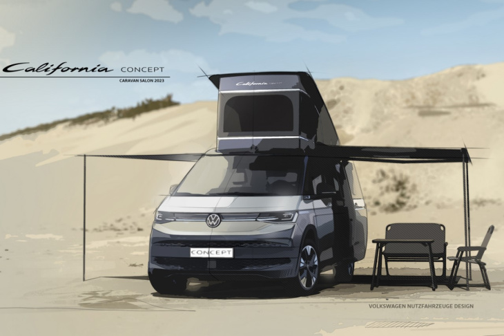 Volkswagen California T7 (2024). Un aperçu du futur van aménagé hybride rechargeable