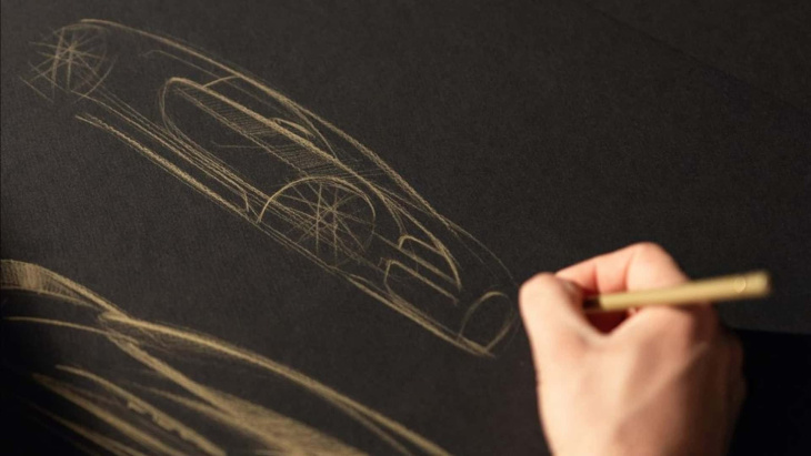 Bugatti laisse entrevoir une Chiron unique aux reflets dorés