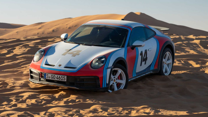 La Porsche 911 Dakar affronte la Lamborghini Huracan Sterrato