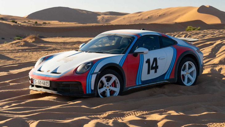 La Porsche 911 Dakar affronte la Lamborghini Huracan Sterrato