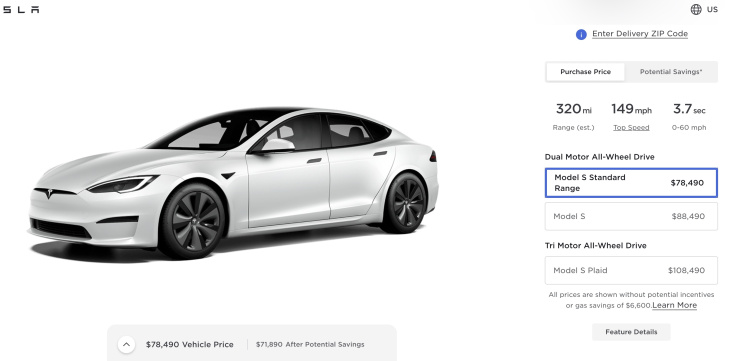 Les Tesla Model S et X gagnent une nouvelle version d'entrée de gamme