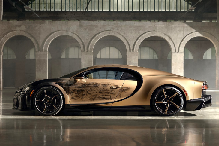 Cette Bugatti Chiron Super Sport Golden Era a nécessité deux ans de travail