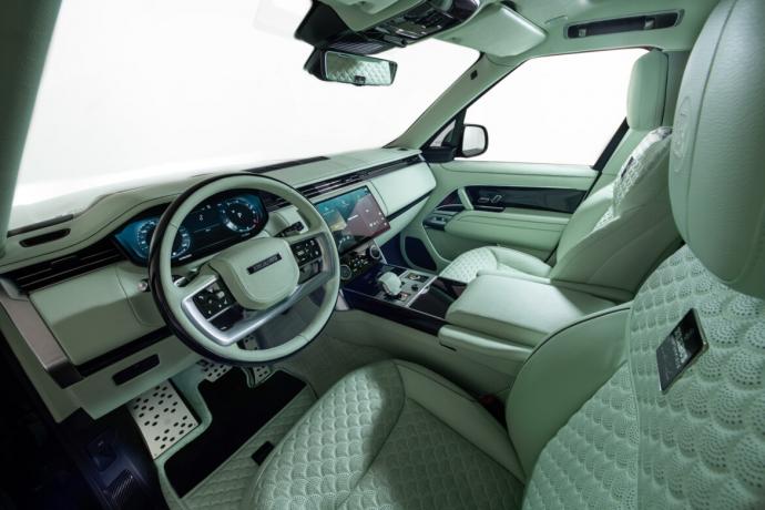 Brabus 600 : le Range Rover supplément pistache
