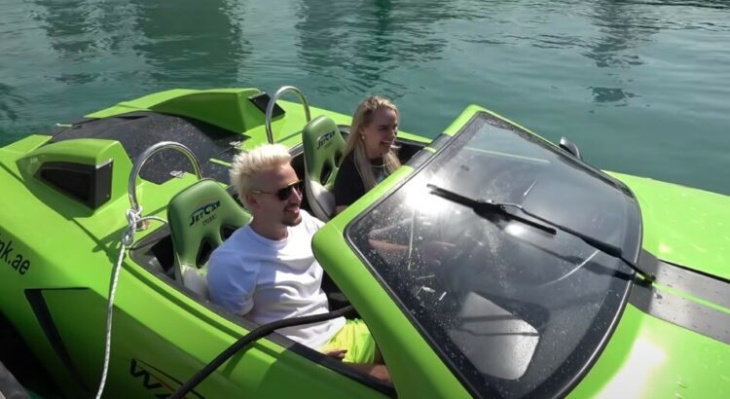 vidéo : cette chevrolet corvette est en réalité … un bateau !