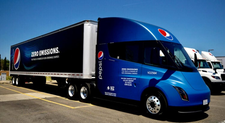 Tesla Semi : Pepsi adopte 21 exemplaires du camion électrique