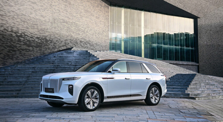 hongqi e-hs9 : le suv de luxe chinois arrive en europe