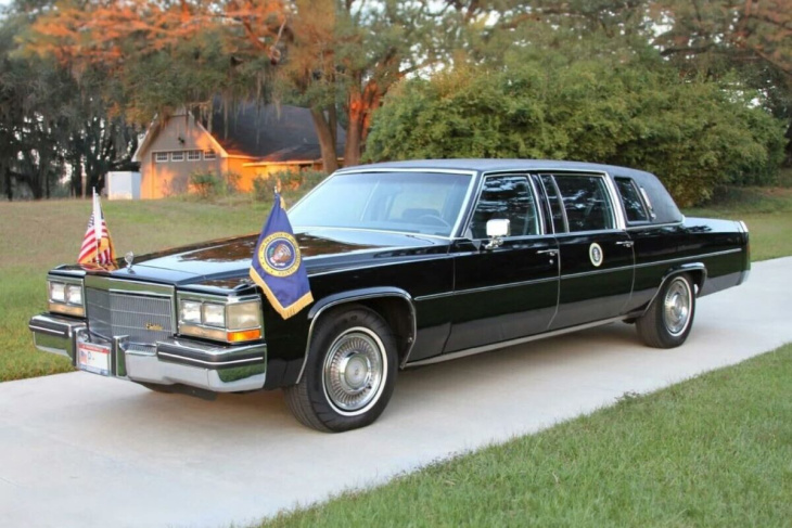 À vendre : une ancienne limousine Cadillac des services secrets américains