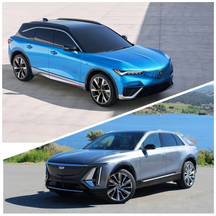Comparaison du Cadillac Lyriq 2023 et de l’Acura ZDX EV 2024