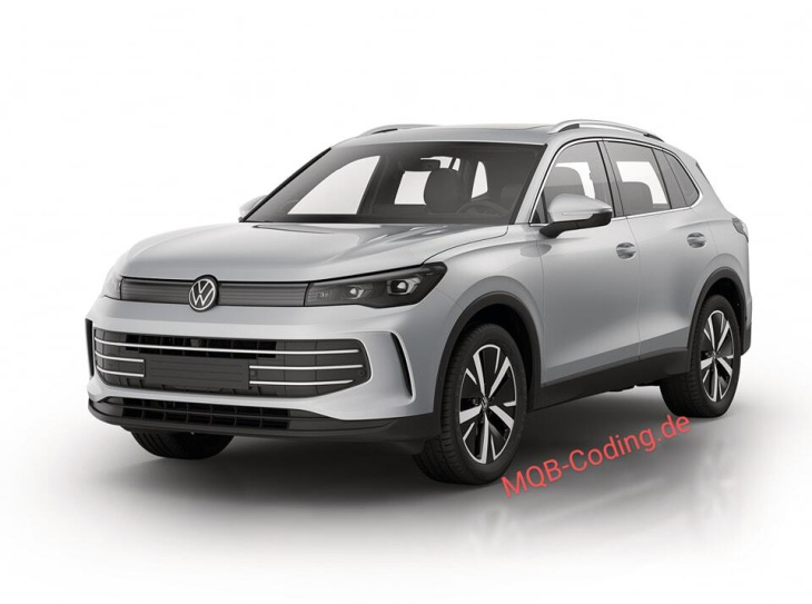 Le nouveau Volkswagen Tiguan (2023) fuite encore