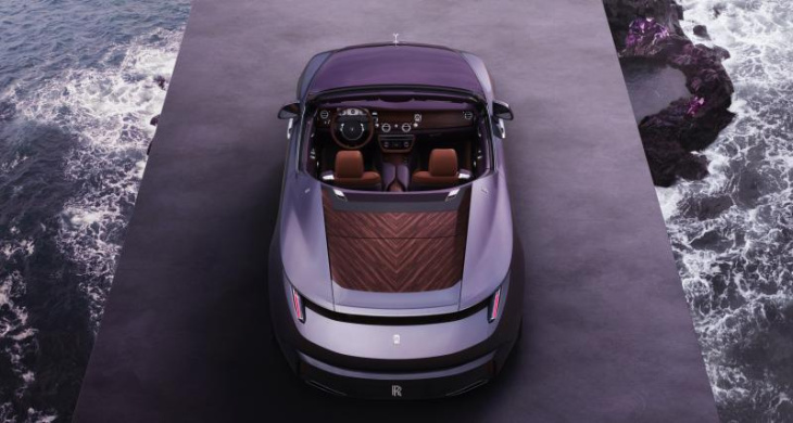 rolls-royce amethyst droptail (2023) : extrêmement luxueux, ce nouveau coupé-cabriolet en met plein la vue