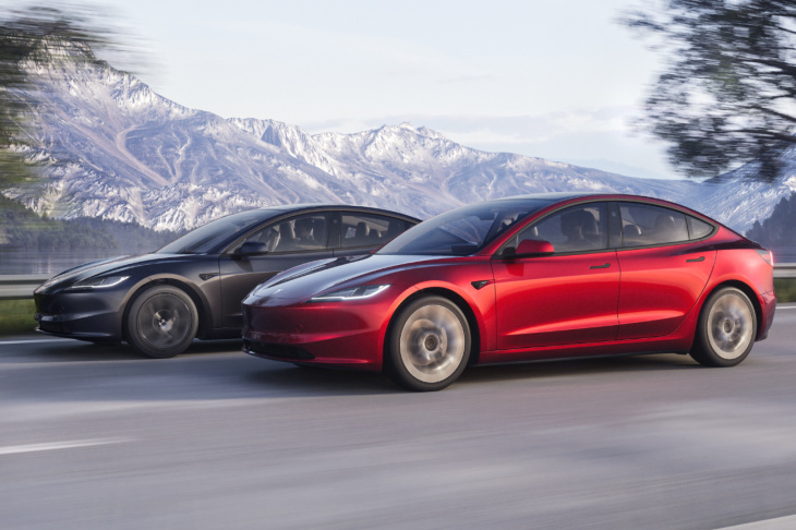 Tesla Model 3 restylée (2023). Infos, photos et prix de la berline électrique