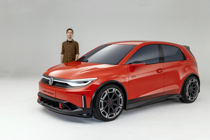 Volkswagen ID.GTI Concept (2023). L’ID.2 sportive sera une GTI électrique