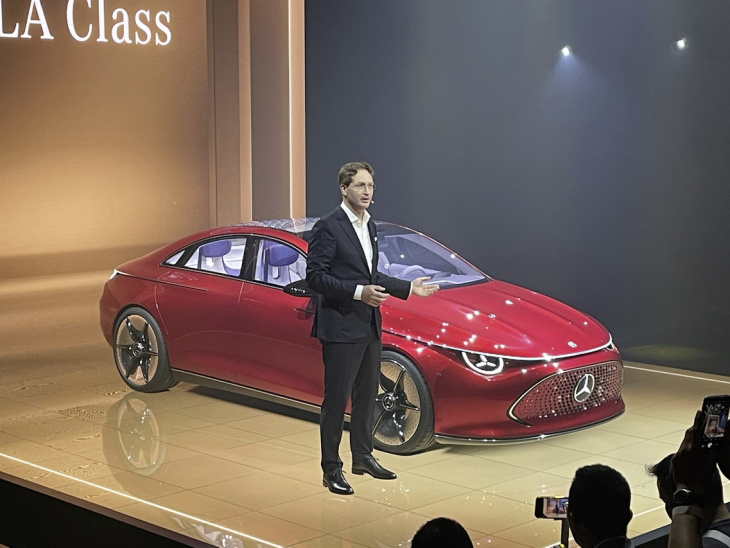 Mercedes CLA Concept. Point de départ pour 4 futurs modèles compacts électriques