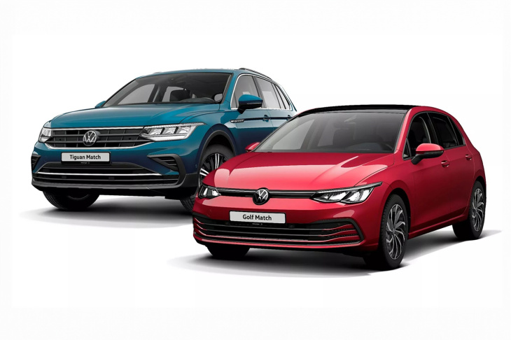 Volkswagen. La série spéciale Match de retour sur la Golf et le Tiguan 