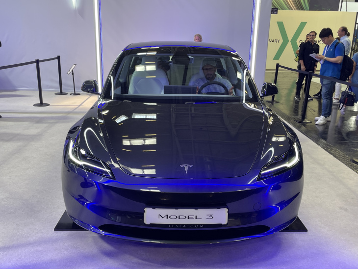 Salon de Munich 2023 - Tesla Model 3 restylée : la star discrète