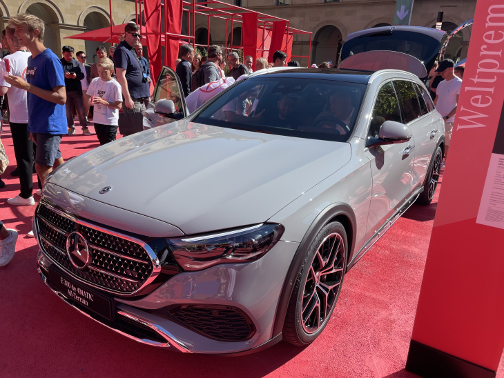 Nouvelle Mercedes Classe E All Terrain - En direct du salon de Munich 2023 : non aux SUV