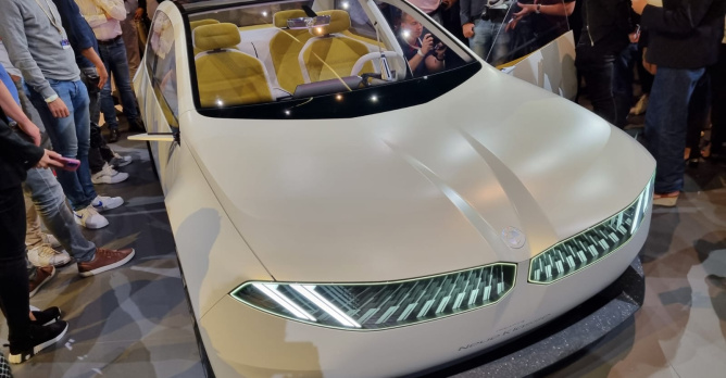 conceptcar, design, voiture électrique, futur, neue klasse : la bmw série 3 électrique du futur