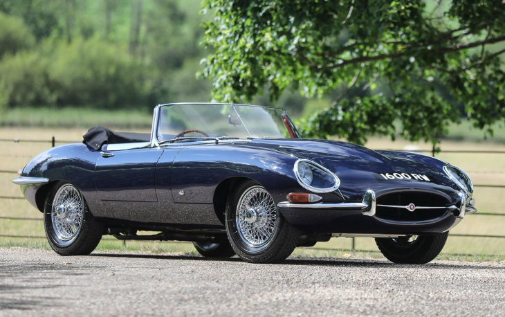 Cette Jaguar Type E a dépassé le million d’euros aux enchères