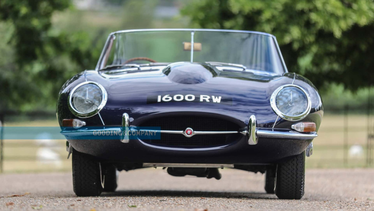 Cette Jaguar Type E 1961 a été adjugée pour un million d'euros