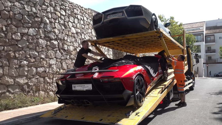 Cette exceptionnelle Lamborghini Aventador J débarque à Marbella