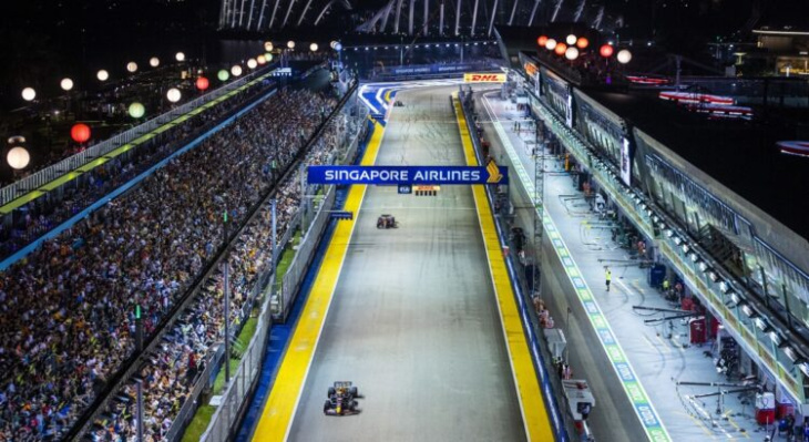 f1 – grand prix de singapour 2023 : le programme tv complet !