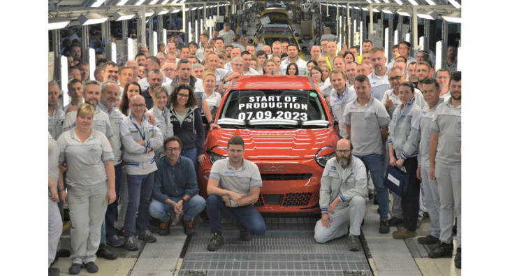 La Fiat 600e sort d’usine