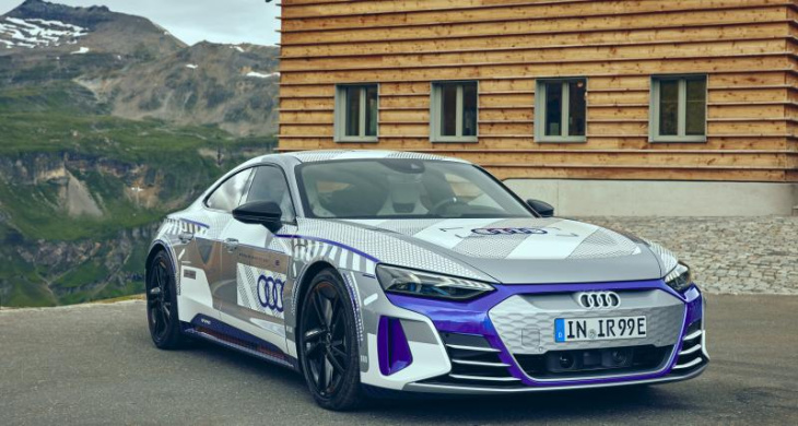 Audi e-tron GT Ice Race Edition : disponible pour 99 givrés seulement
