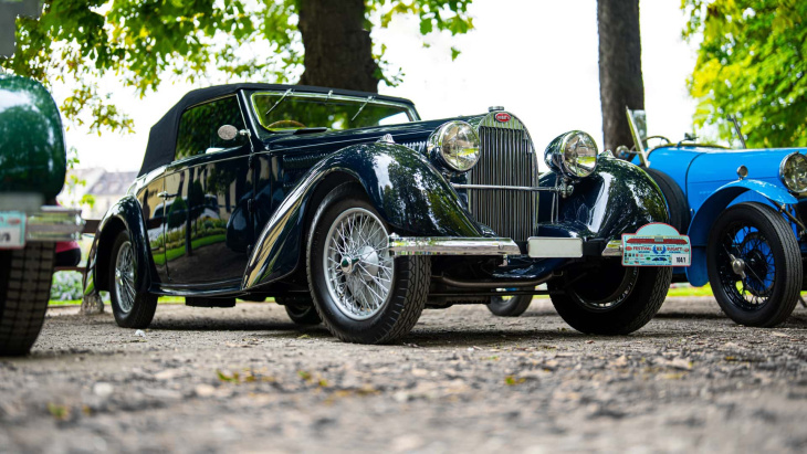 L'EB110 et la Bolide parmi 70 modèles au festival Bugatti !