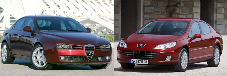 Alfa Romeo 159 JTDm 2.4 vs Peugeot 407 V6 HDi : apprenties premium aux moteur nobles, dès 3 500 €